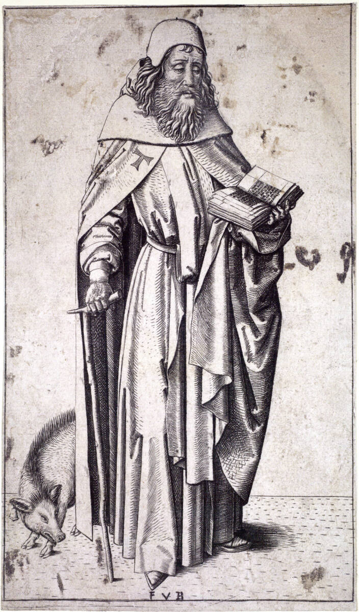 Der Hl. Antonius, Meister FVB, 1475–1500