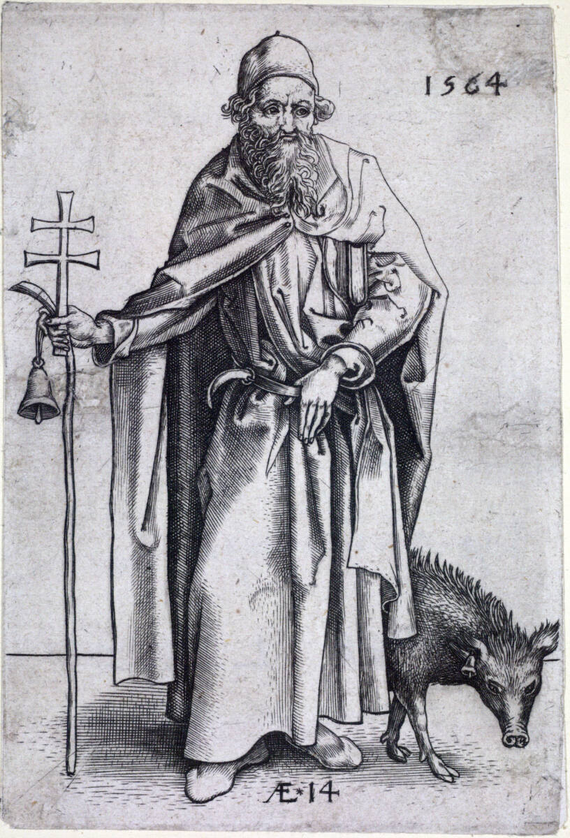 Der hl. Antonius, 1564