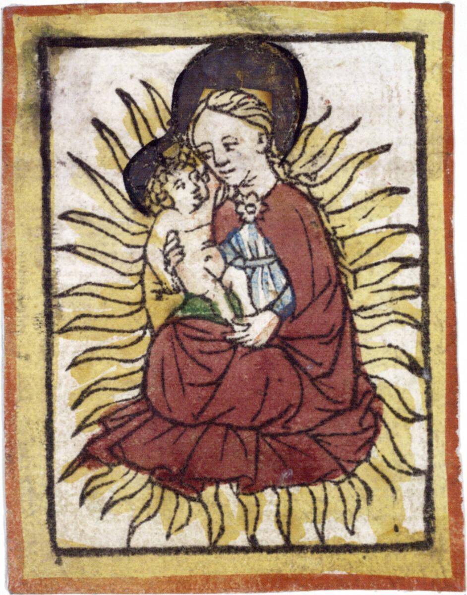 Anonym, Maria in der Glorie, Inv. Nr.: DG1925/356