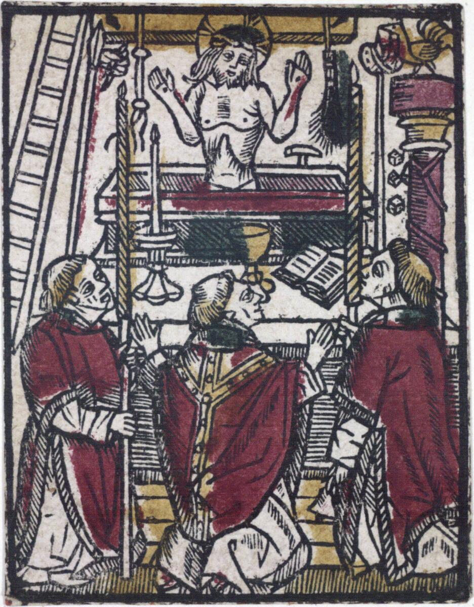 Anonym, Die Messe des heiligen Gregor, Inv. Nr.: DG1930/274