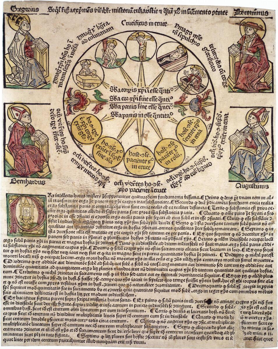 Anonym, Das Geheimnis des heiligen Abendmahls, Inv. Nr.: DG1930/199