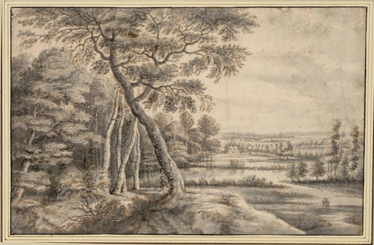 Anonym, Teiche am Waldrand, Inv. Nr.: 8493
