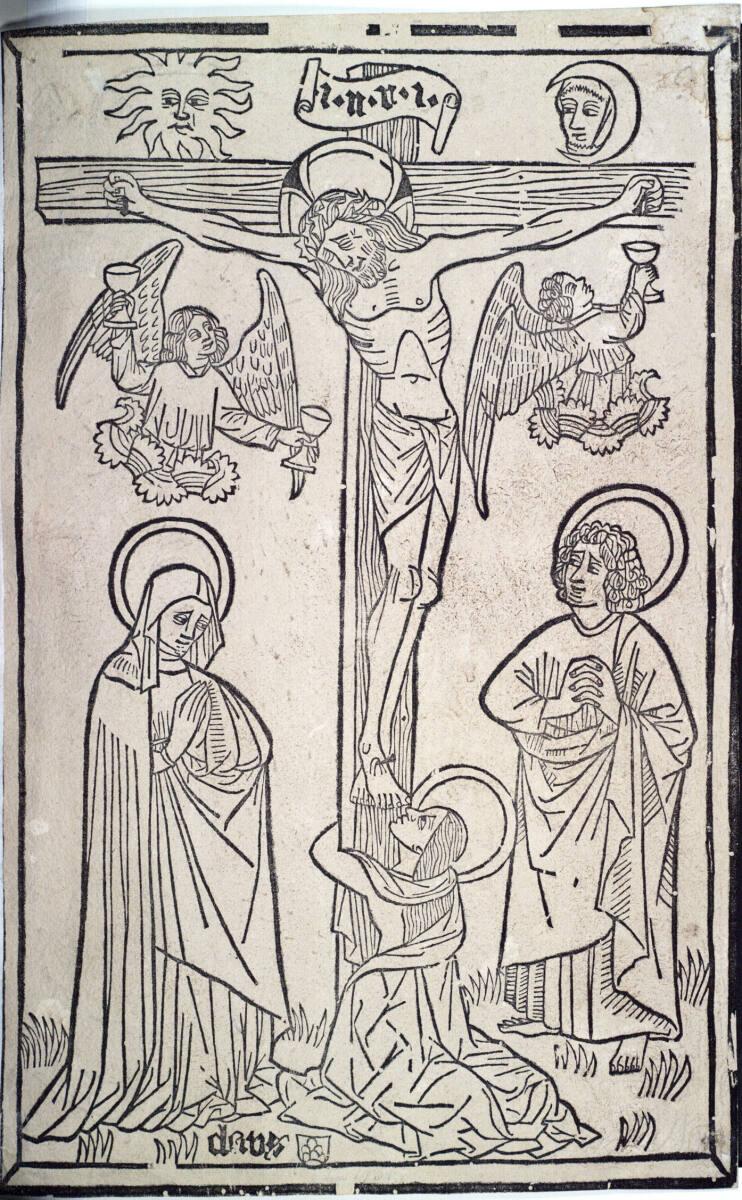 Anonym, Kreuzigung Christi, Inv. Nr.: DG1930/218v