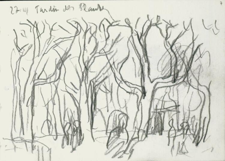Georg Eisler, Jardin des Plantes, Inv. Nr.: 42968/7