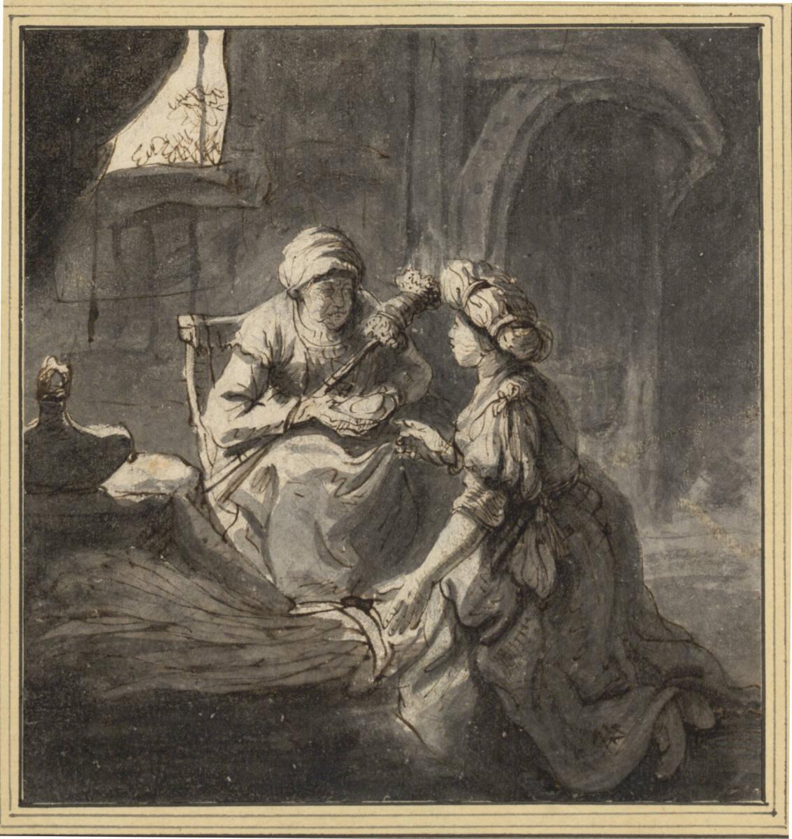 Ferdinand Bol, Ruth und Naomi, Inv. Nr.: 8561