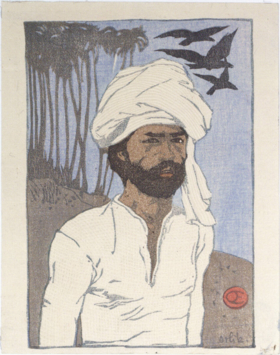 Indischer Bauer, Emil Orlík, 1900–1915