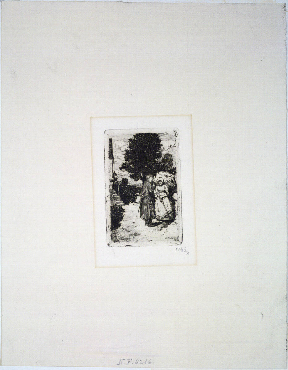 Unterwegs, Emil Orlík, 1894