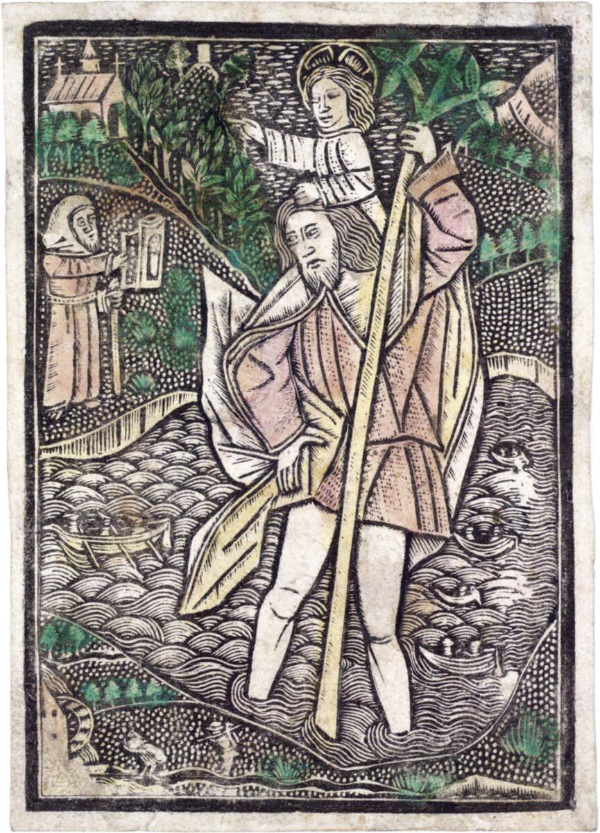 Anonym, Heiliger Christophorus, Inv. Nr.: DG1929/846