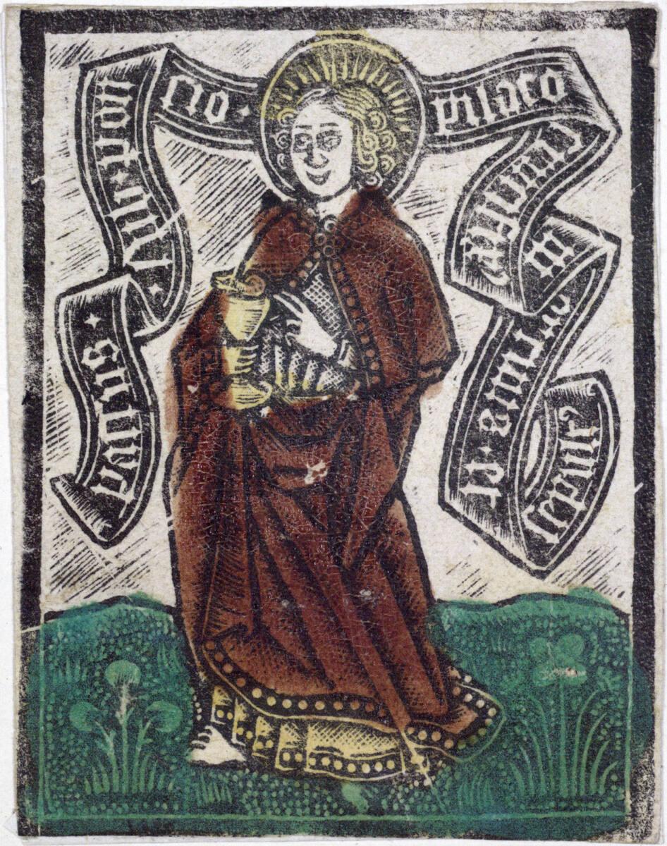 Anonym, Der Evangelist Johannes, Inv. Nr.: DG1929/827
