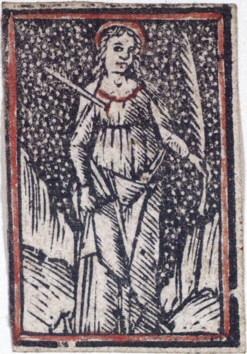Anonym, Die heilige Ursula, Inv. Nr.: DG1929/833