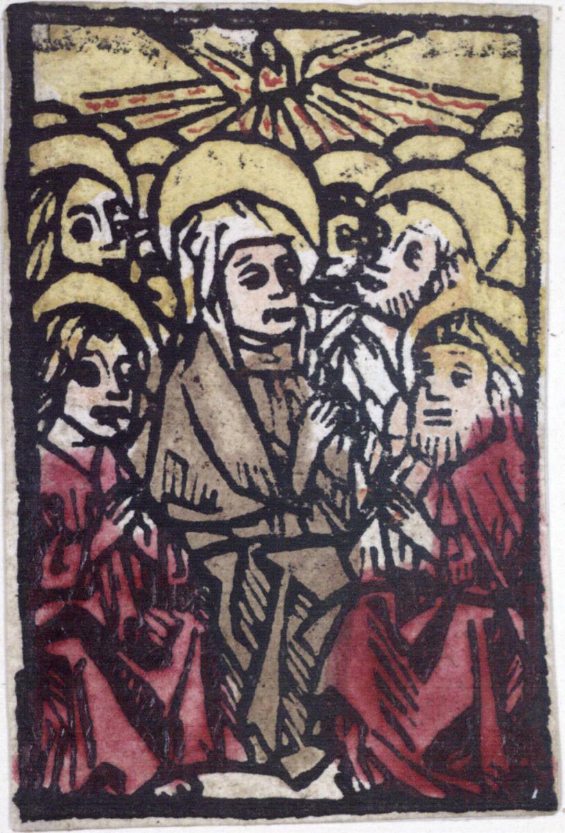 Anonym, Ausgießung des heiligen Geistes, Inv. Nr.: DG1930/16