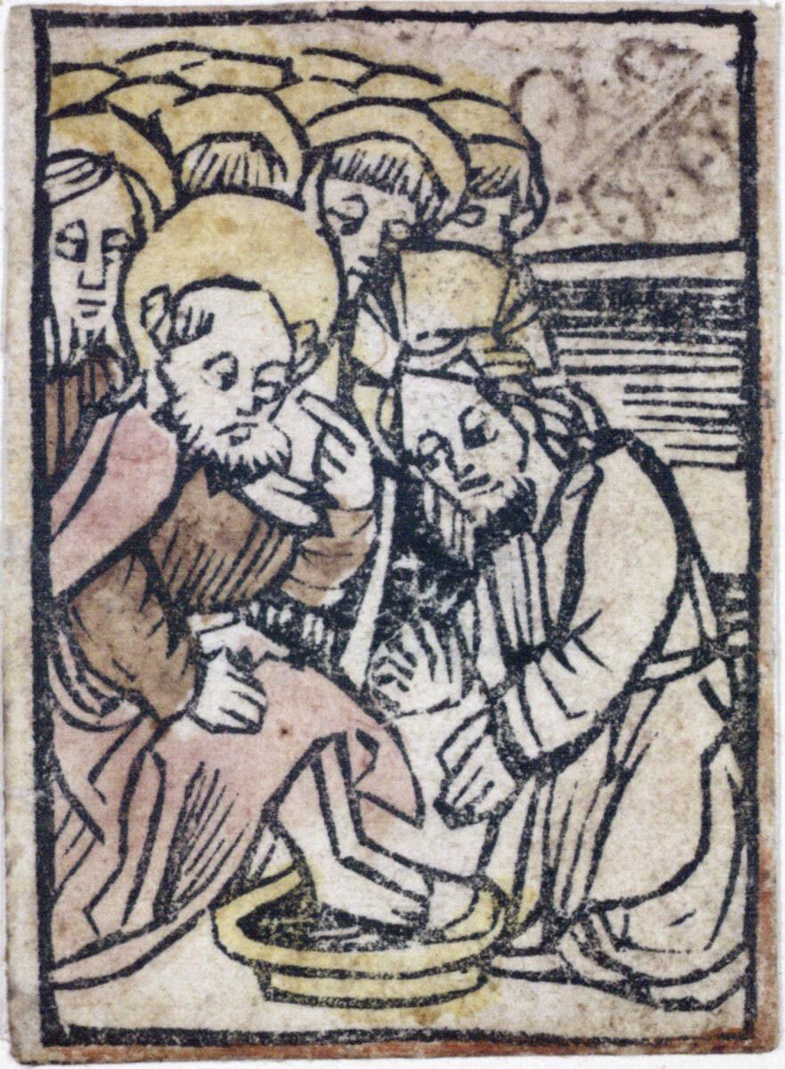 Anonym, Die Fußwaschung, Inv. Nr.: DG1930/28