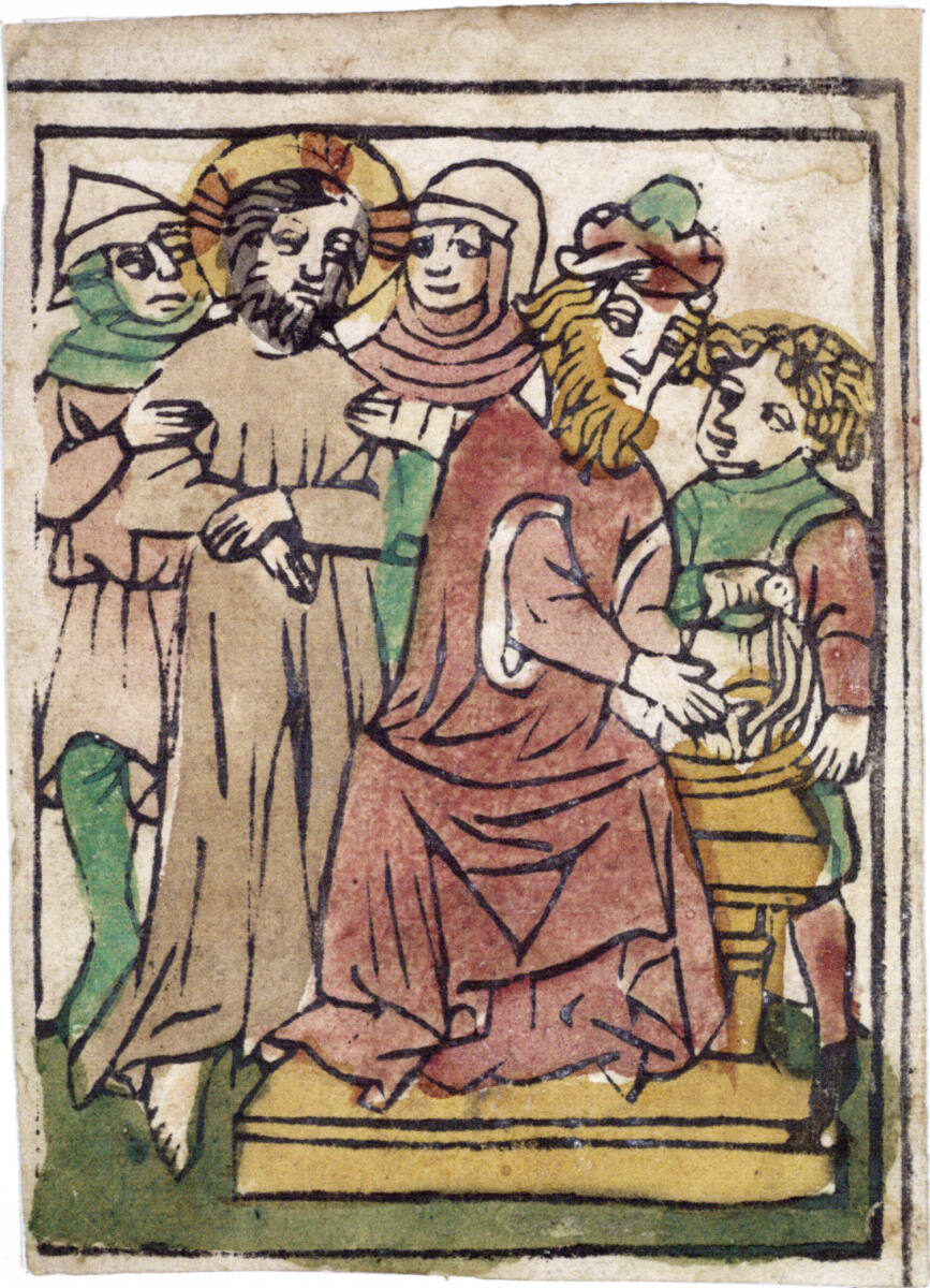 Pilatus wäscht sich die Hände, 1440–1460