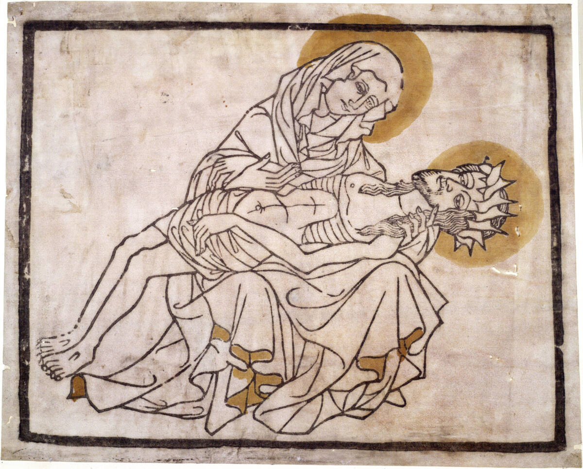 Die Pietà, OberrheinischerMeister