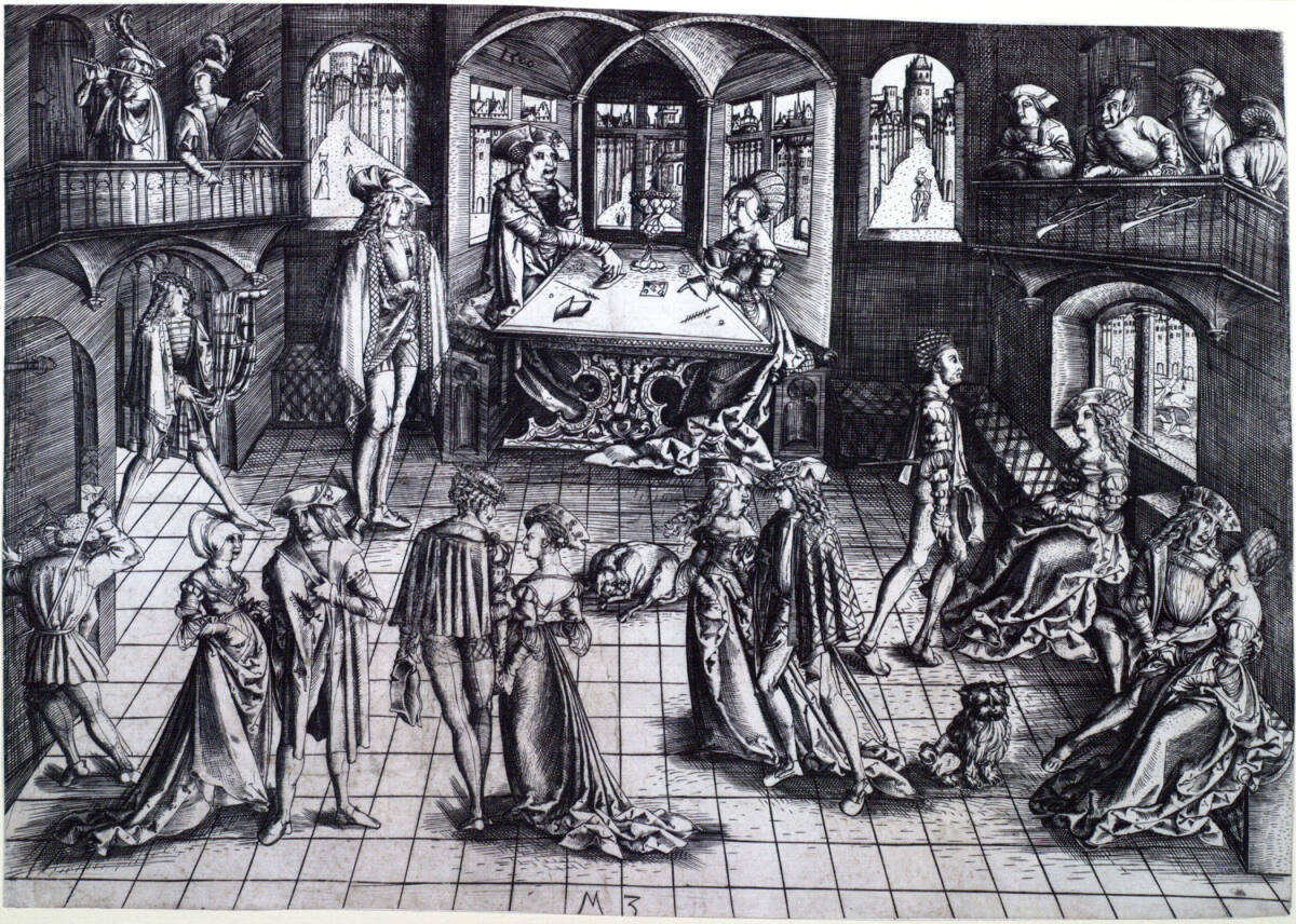 Der Ball, Matthäus Zasinger, 1500