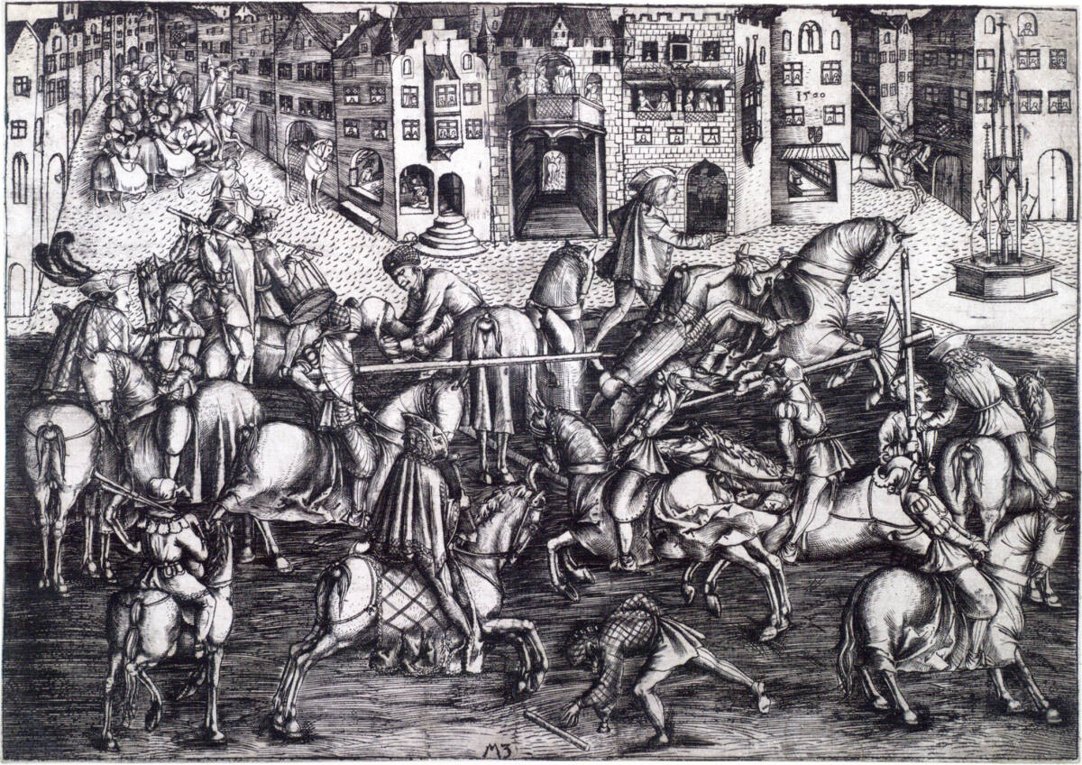 Das Turnier, Matthäus Zasinger, 1500