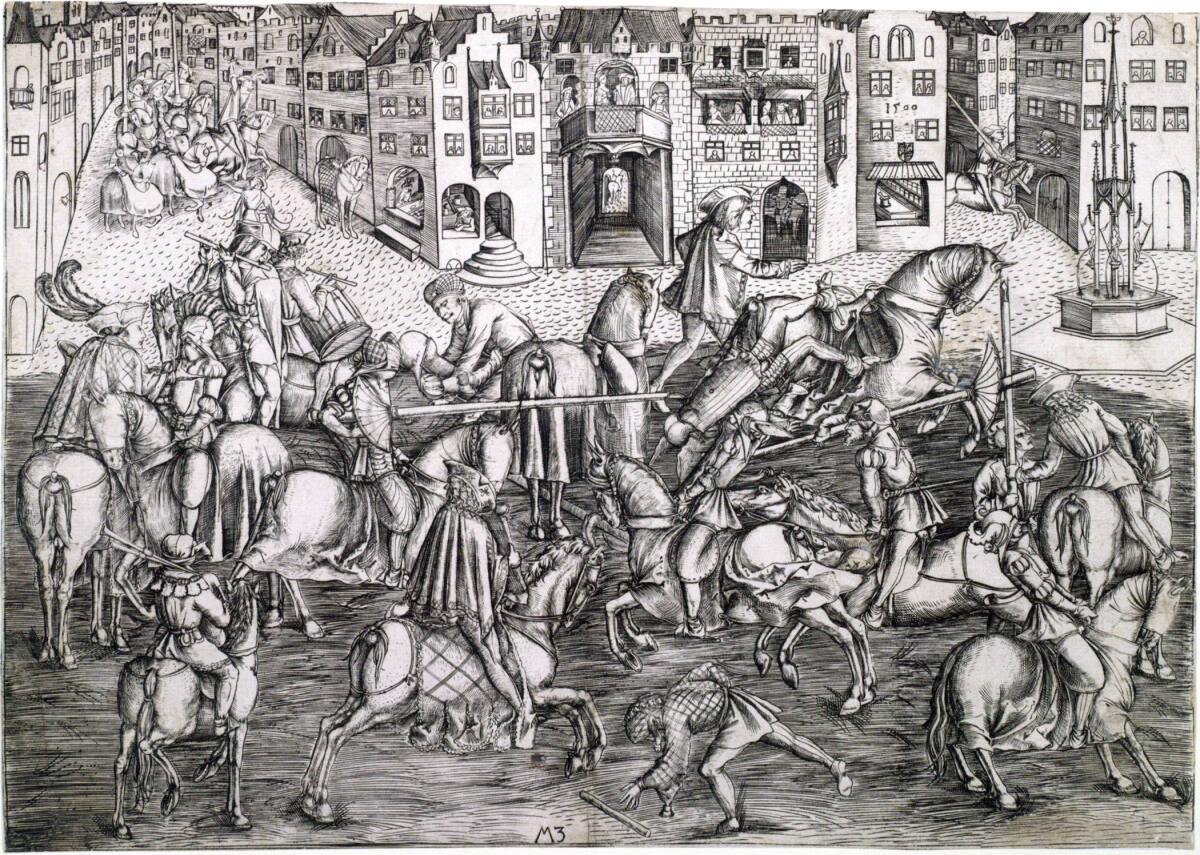 Das Turnier, Matthäus Zasinger, 1500
