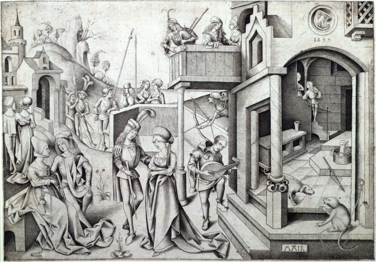 Die Todesstunde, Mair von Landshut, 1499