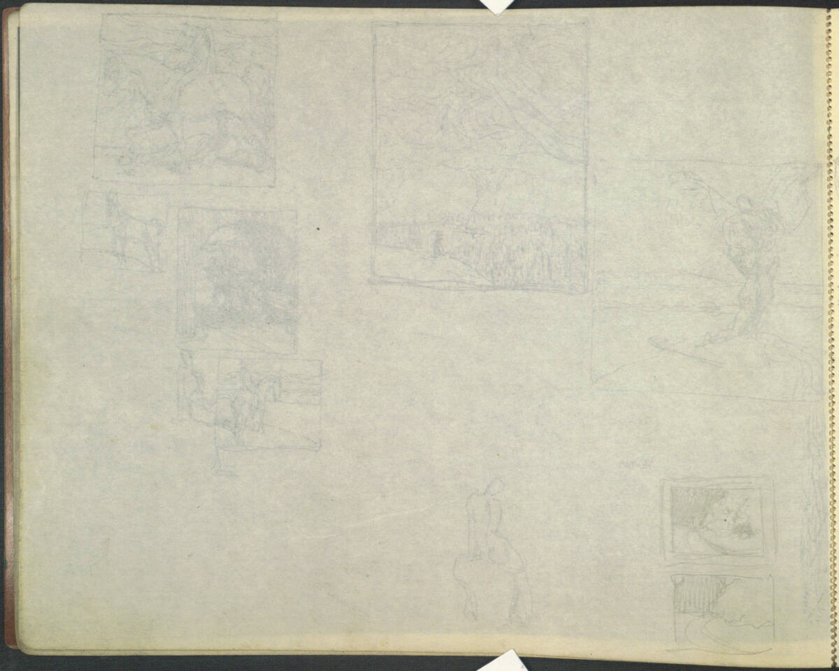 Zwei kleine Bildentwürfe, Alexander Rothaug