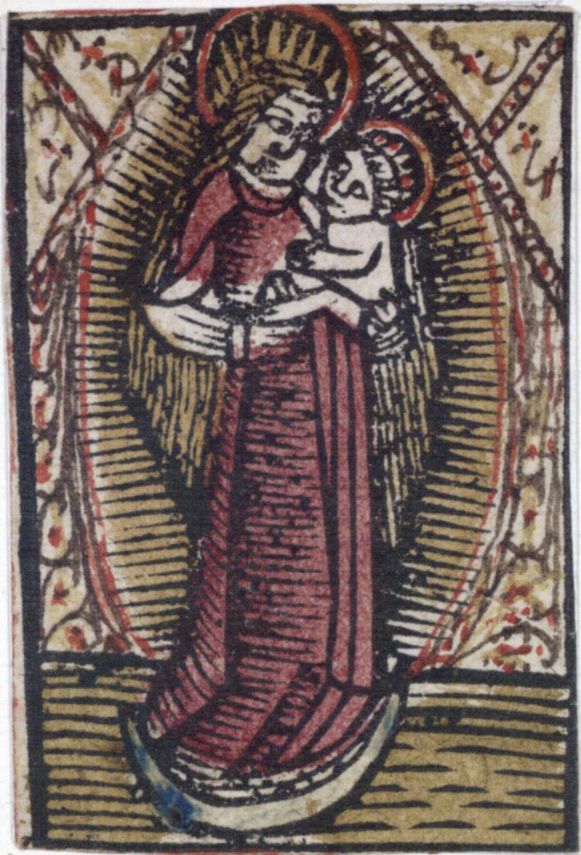 Anonym, Die Madonna in der Glorie auf dem Halbmond, Inv. Nr.: DG1930/111