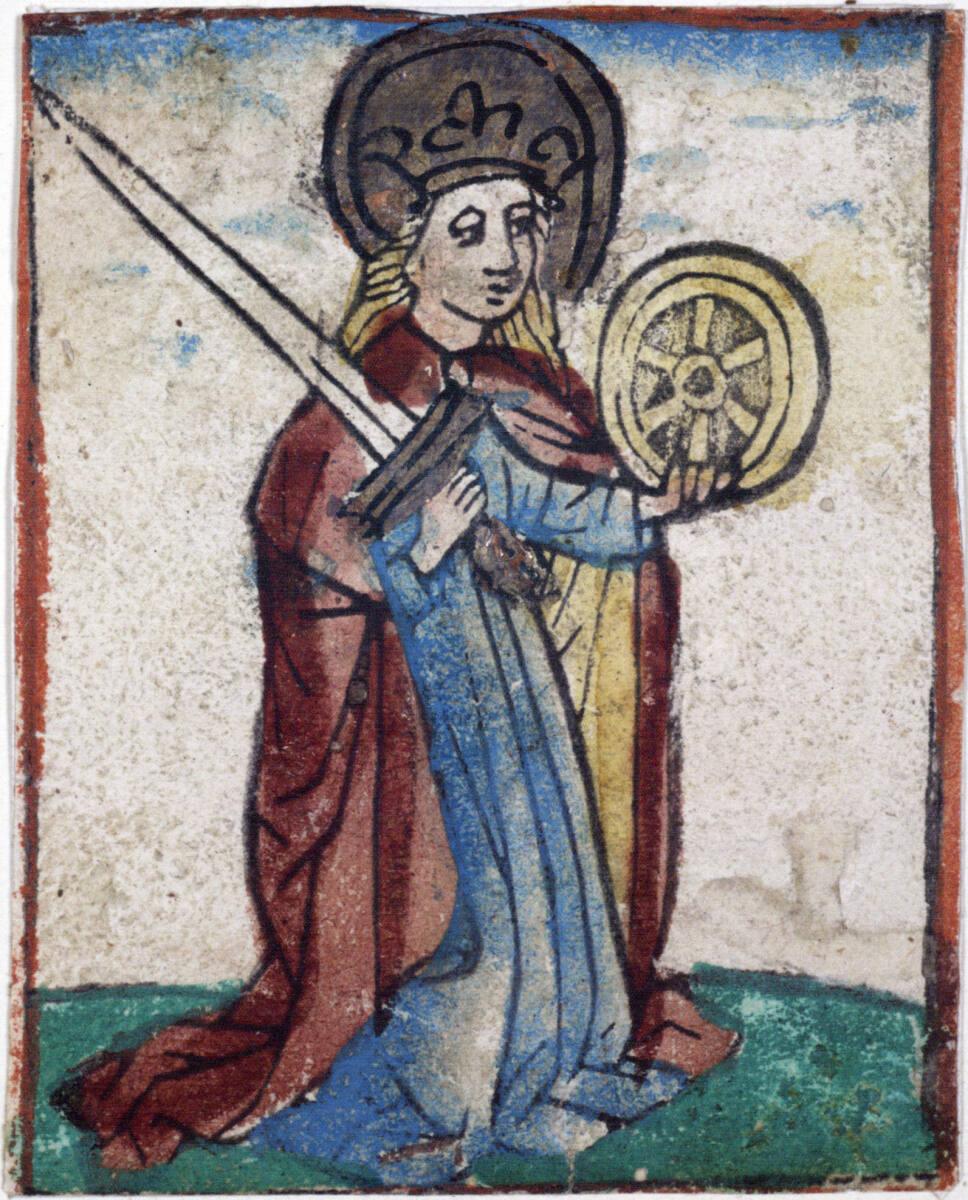 Anonym, Heilige Katharina, Inv. Nr.: DG1930/135