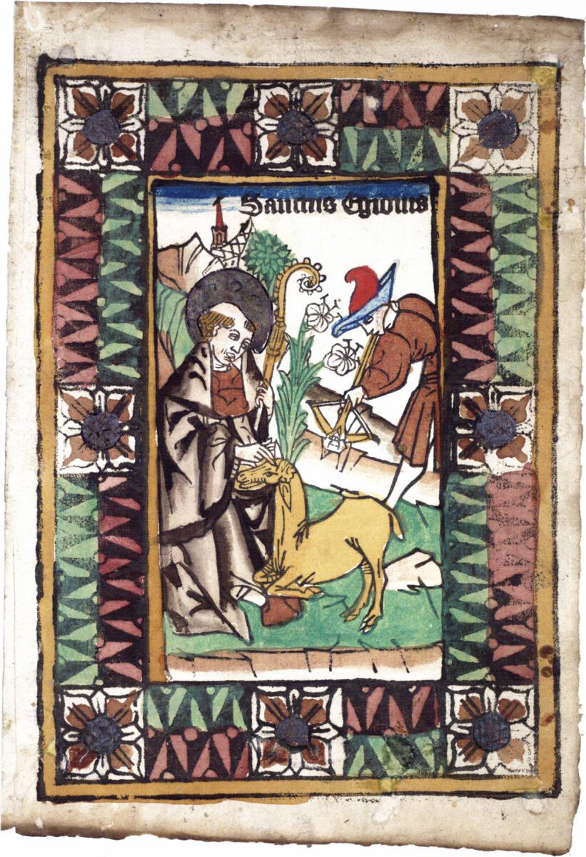 Anonym, Heilige Egidius, Inv. Nr.: DG1930/147
