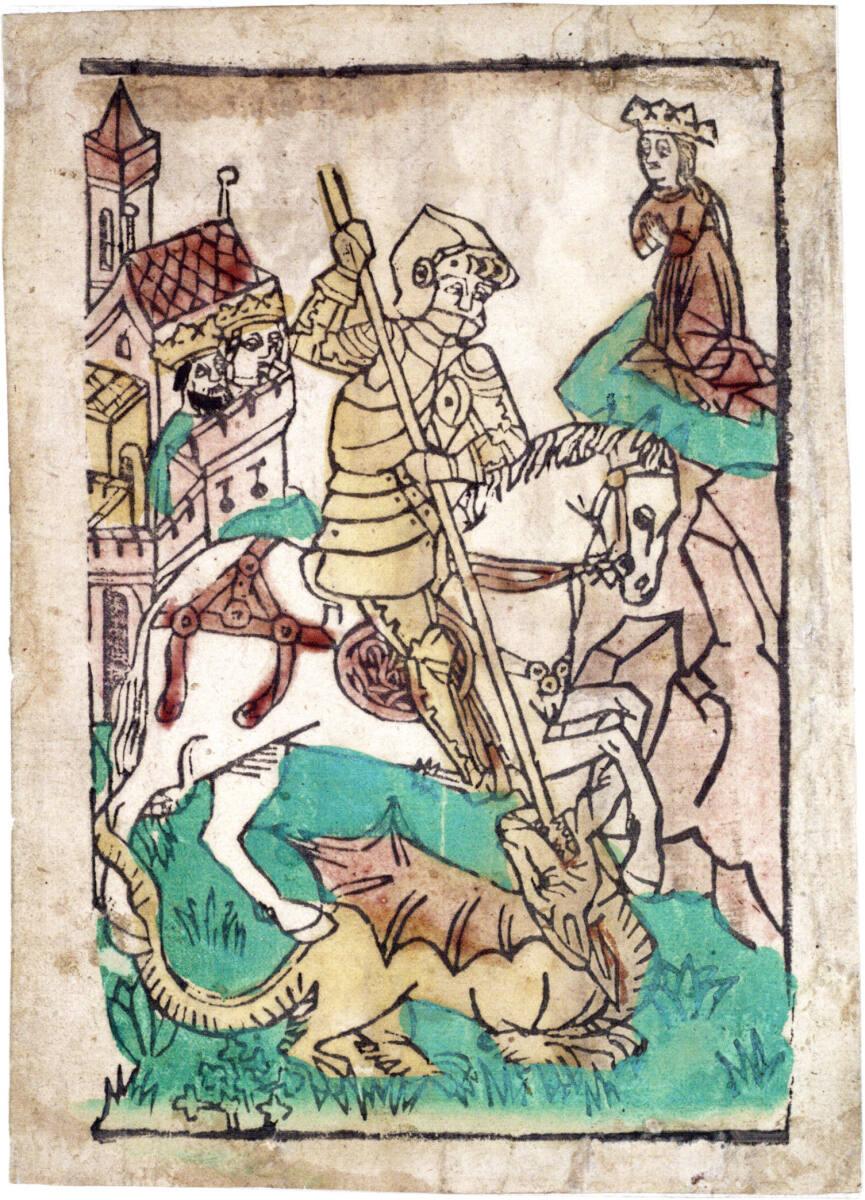 Anonym, Heiliger Georg, Inv. Nr.: DG1930/155
