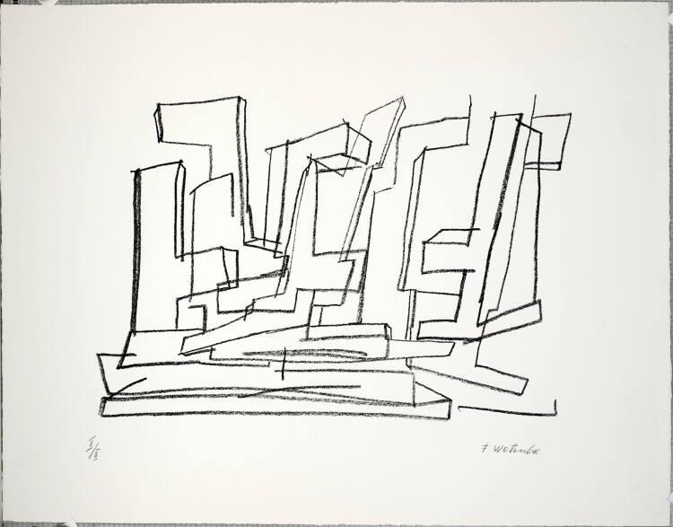 Fritz Wotruba, Szenische Architektur, Inv. Nr.: DG2004/59