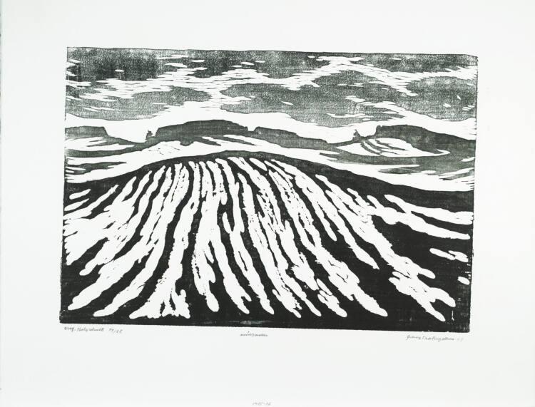 Franz Traunfellner, Märzacker, Inv. Nr.: DG1985/36
