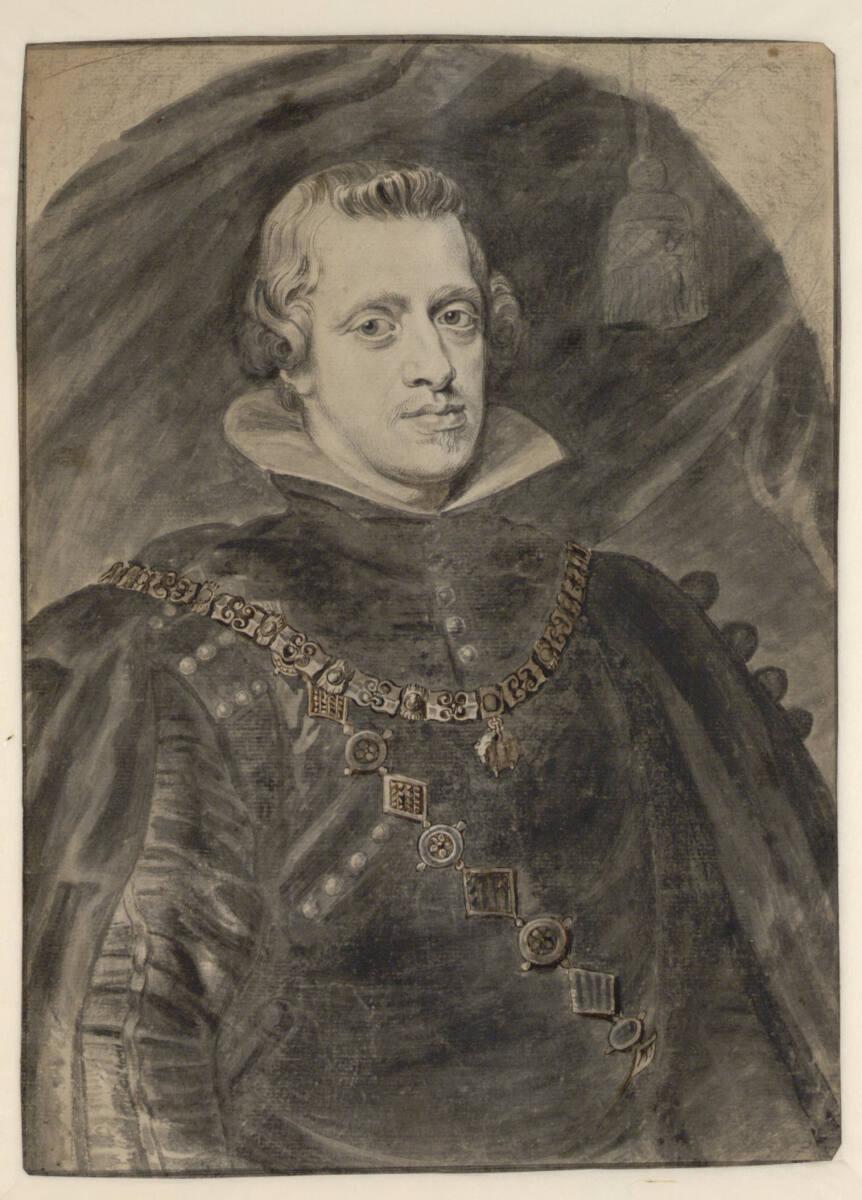 Paulus Pontius, König Philipp IV. von Spanien  (Stichvorlage), Inv. Nr.: 8739