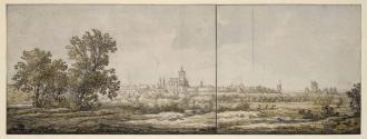 Aelbert Cuyp, Blick auf Arnheim von Süden (zusammen mit Inv. 8386), Inv. Nr.: 8756