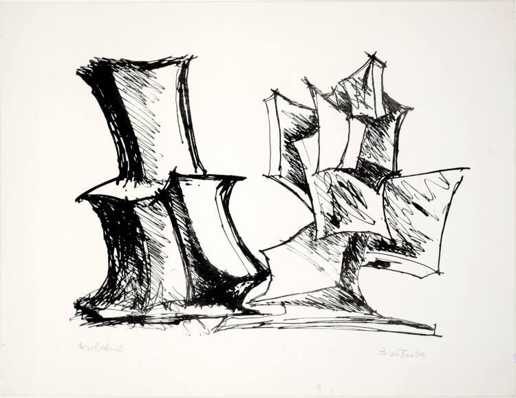 Fritz Wotruba, Torso und Figur, Inv. Nr.: DG2004/167