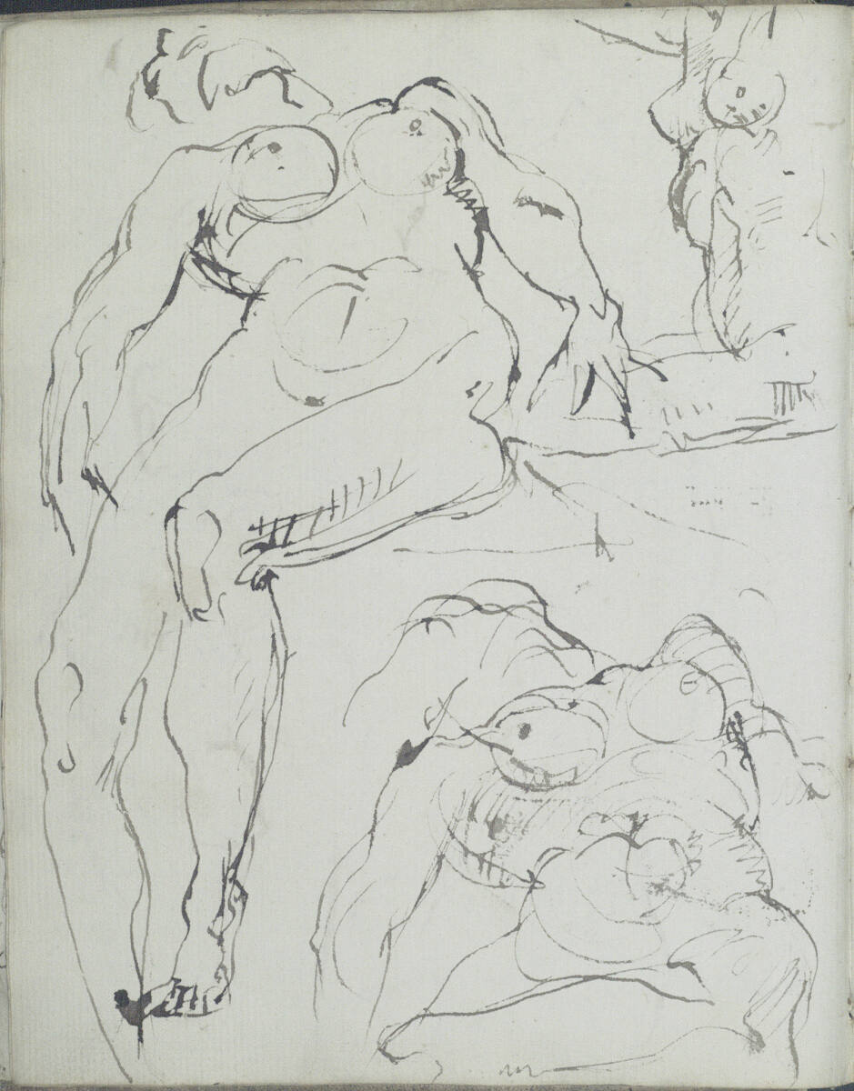 Verschiedene Skizzen, George Minne, 1888