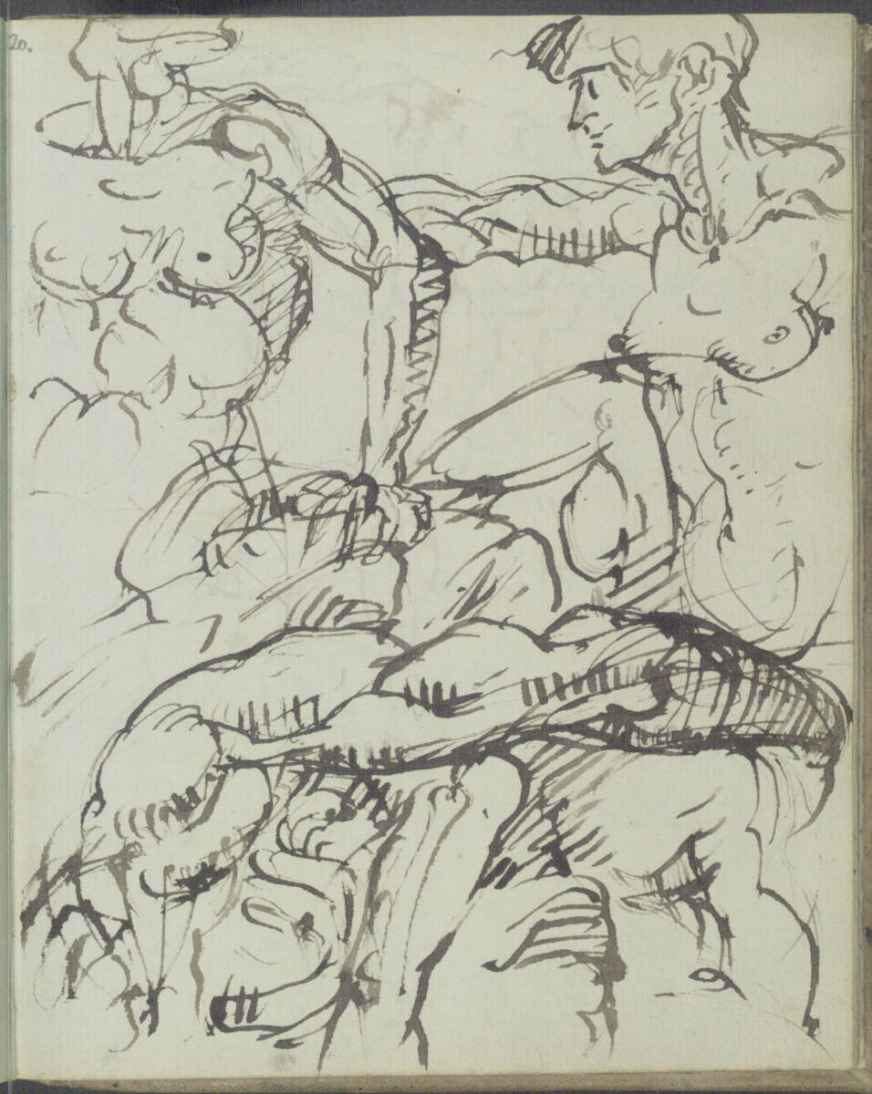 Verschiedene Skizzen, George Minne, 1888