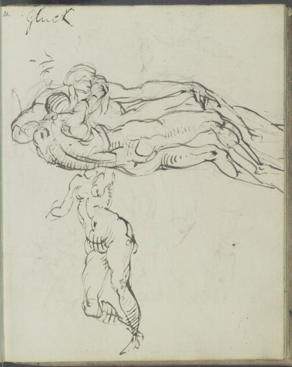Verschiedene Skizzen, George Minne, 1888
