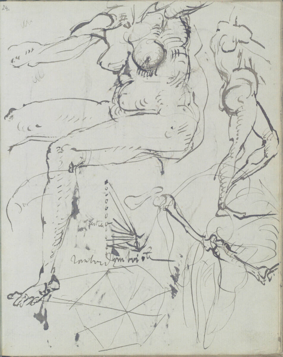 Verschiedene Skizzen, George Minne, 1888