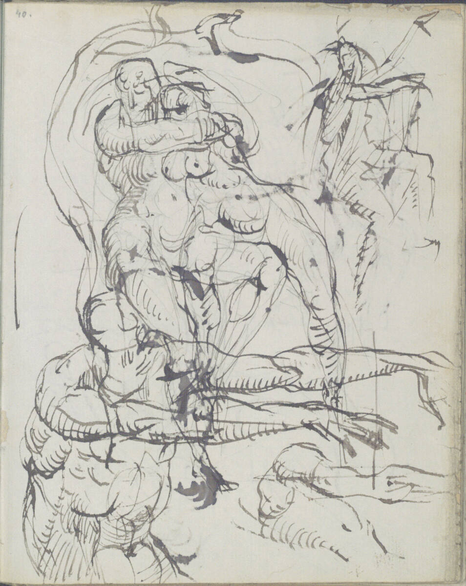 Verschiedene Skizzen, George Minne, 1888