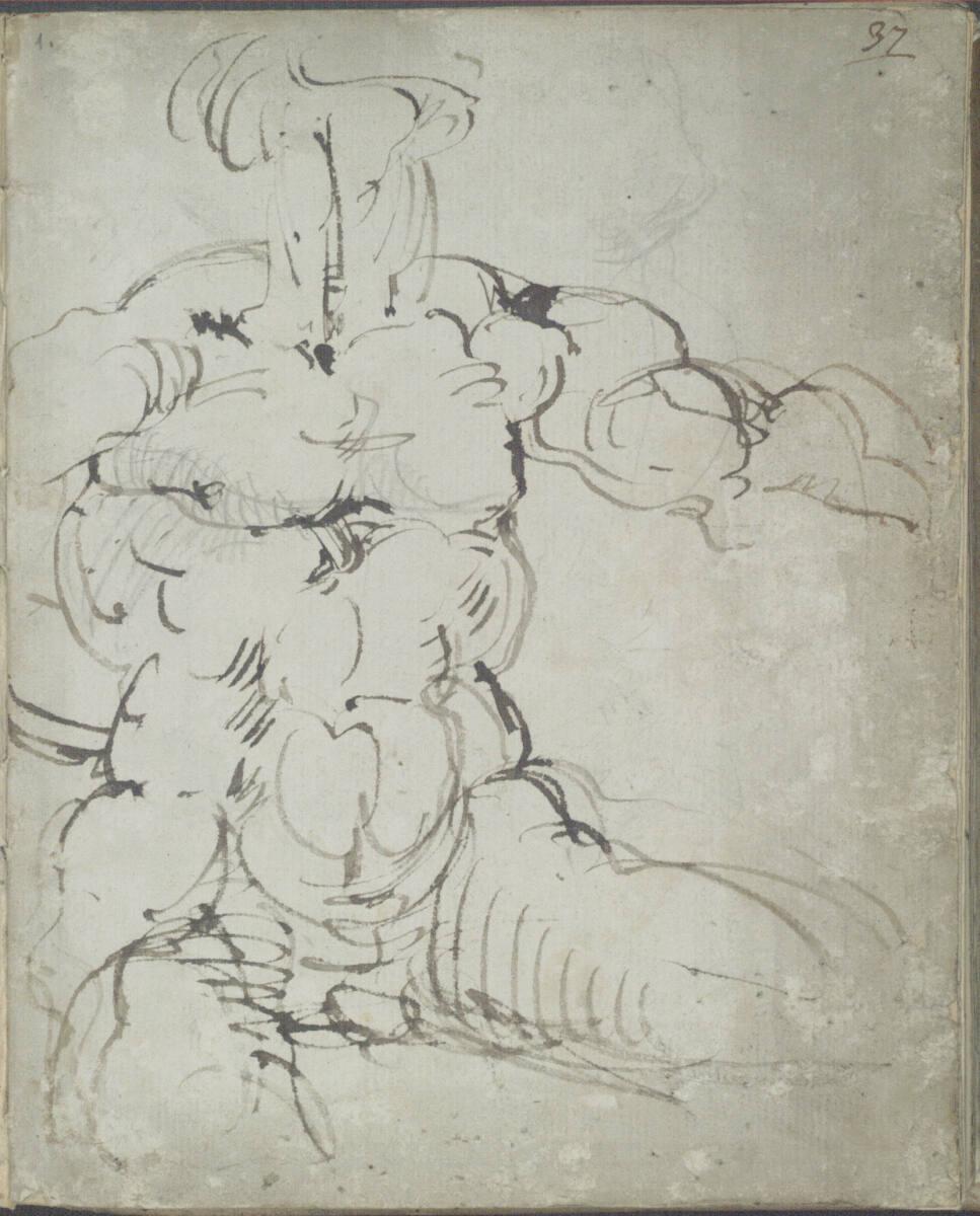 George Minne, Verschiedene Skizzen, Inv. Nr.: 25646/1