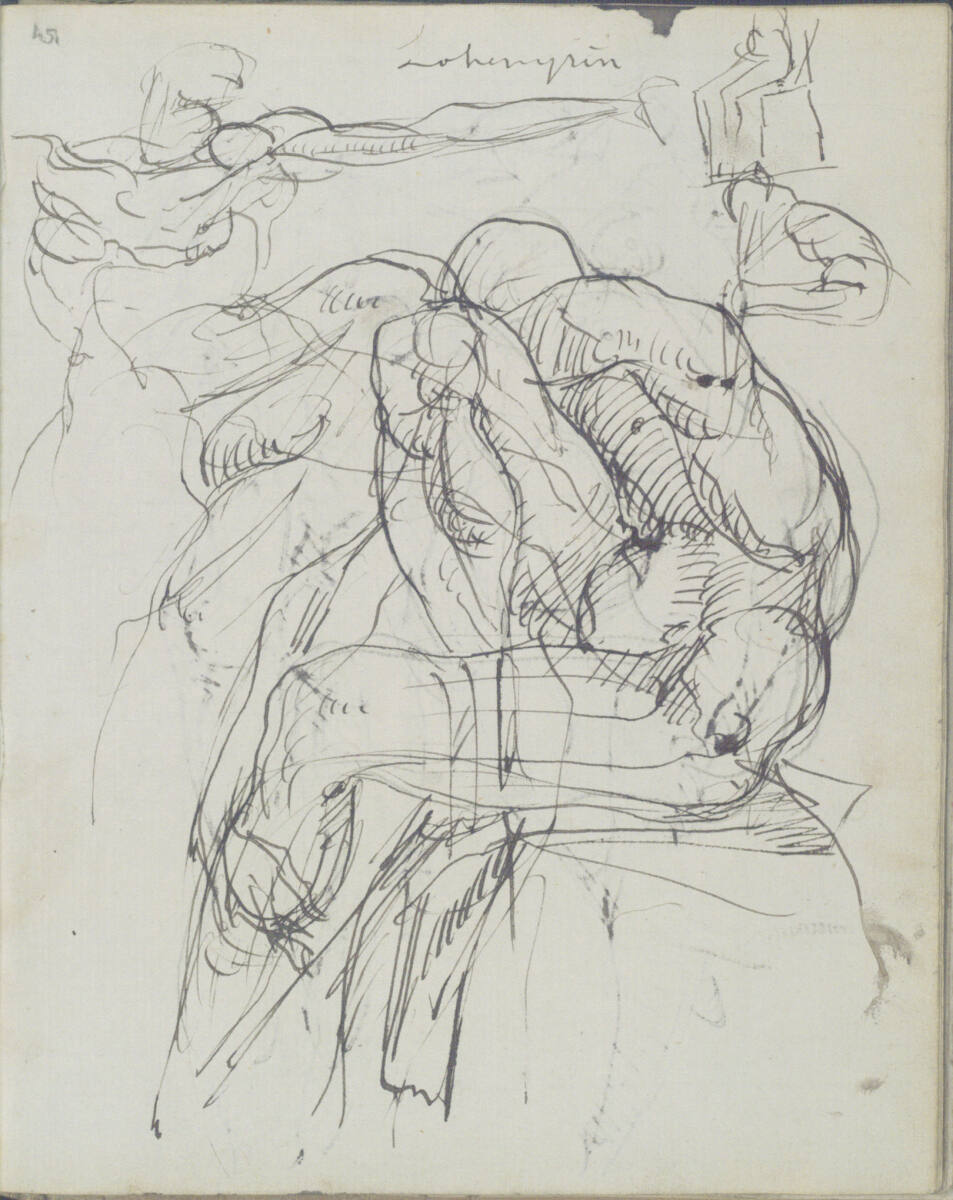 Verschiedene Skizzen, George Minne, 1888