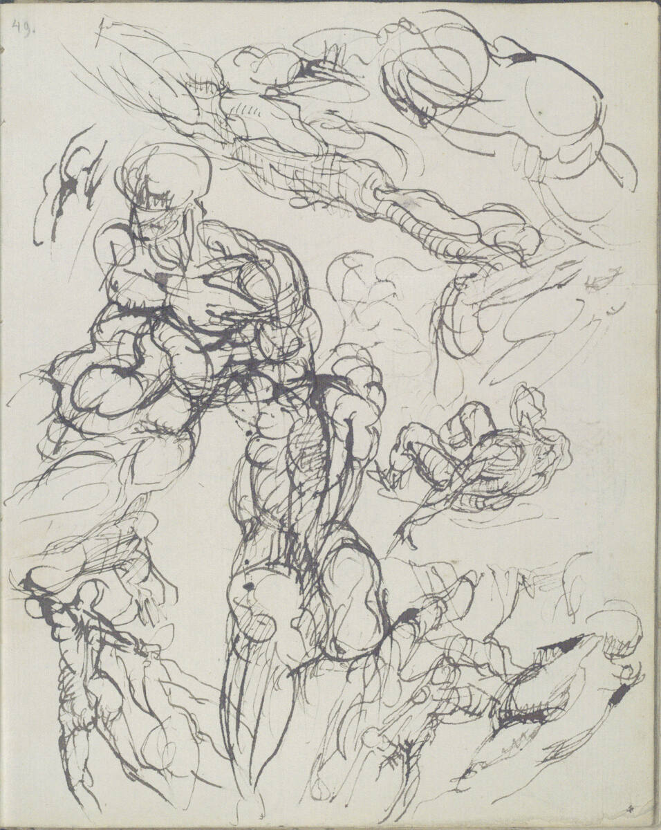 Verschiedene Skizzen, George Minne, 1888