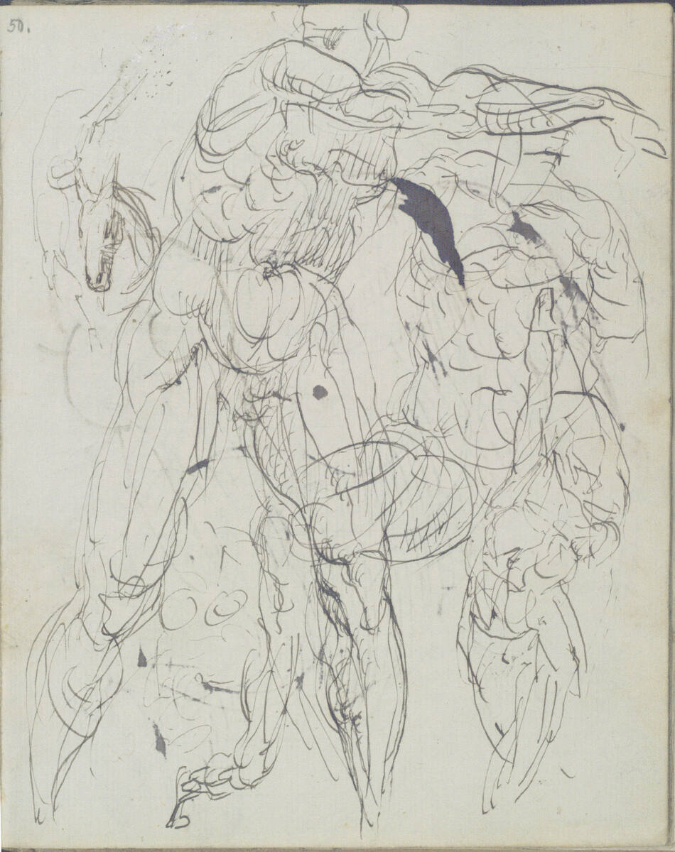 Verschiedene Skizzen, George Minne, 1888