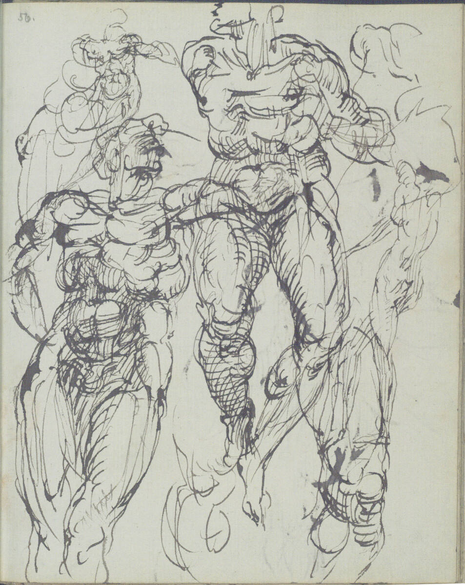 Verschiedene Skizzen, George Minne, 1888