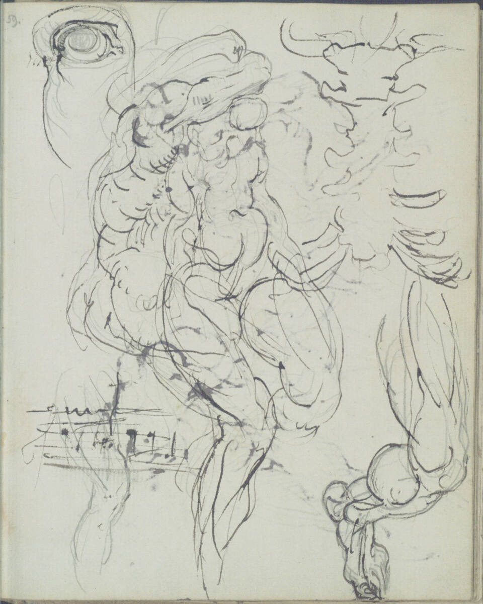 Verschiedene Skizzen, George Minne, 1888