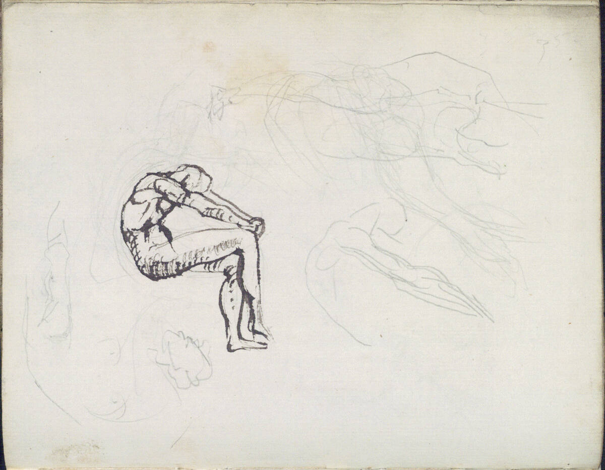 Verschiedene Skizzen, George Minne, 1888