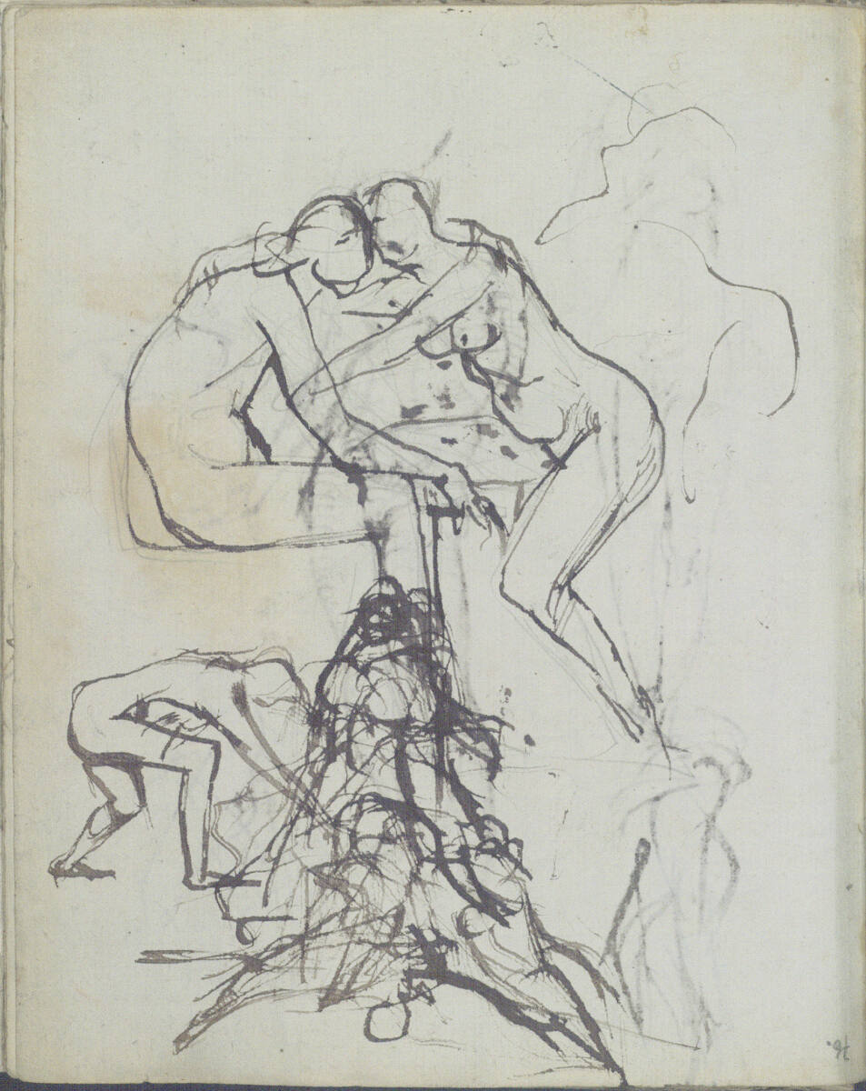 Verschiedene Skizzen, George Minne, 1888