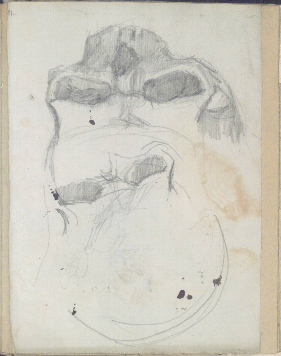 Verschiedene Skizzen, George Minne, 1888