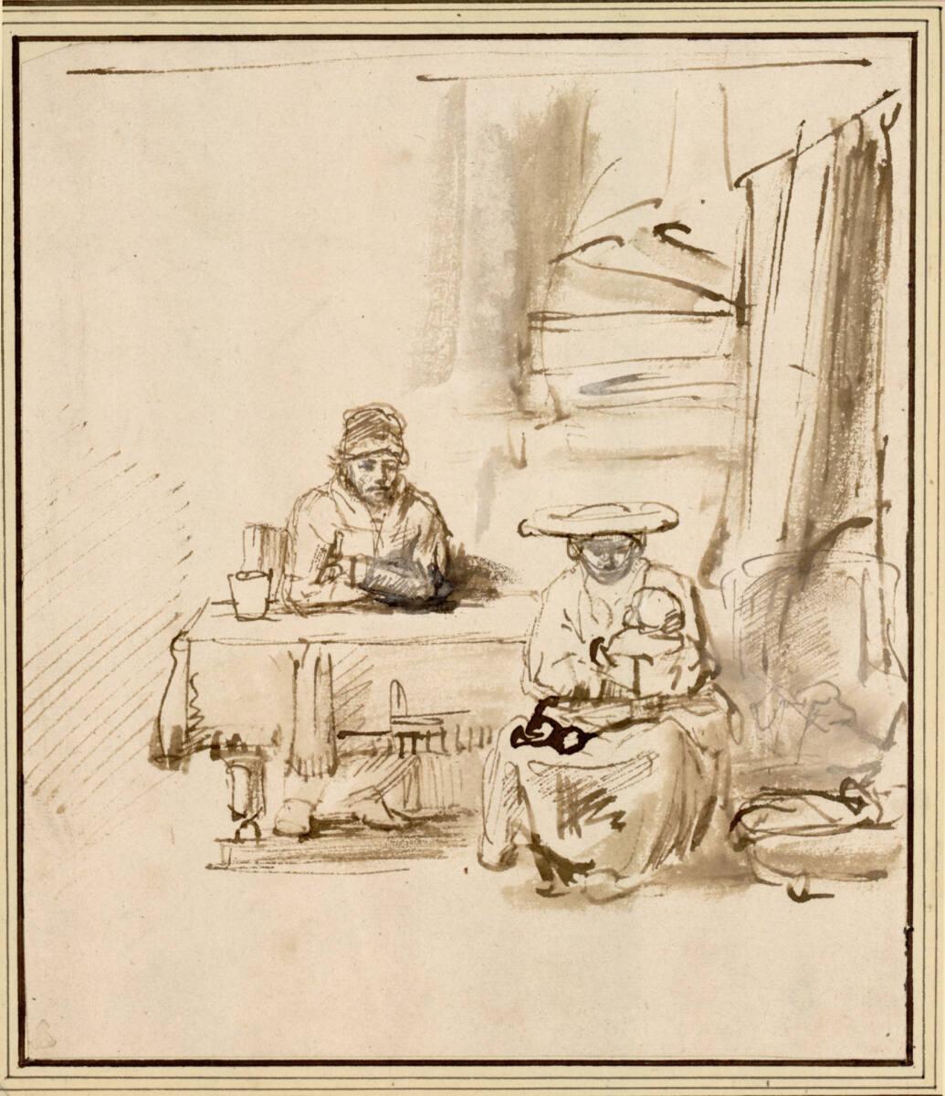 Anonym, Die heilige Familie, Inv. Nr.: 8822