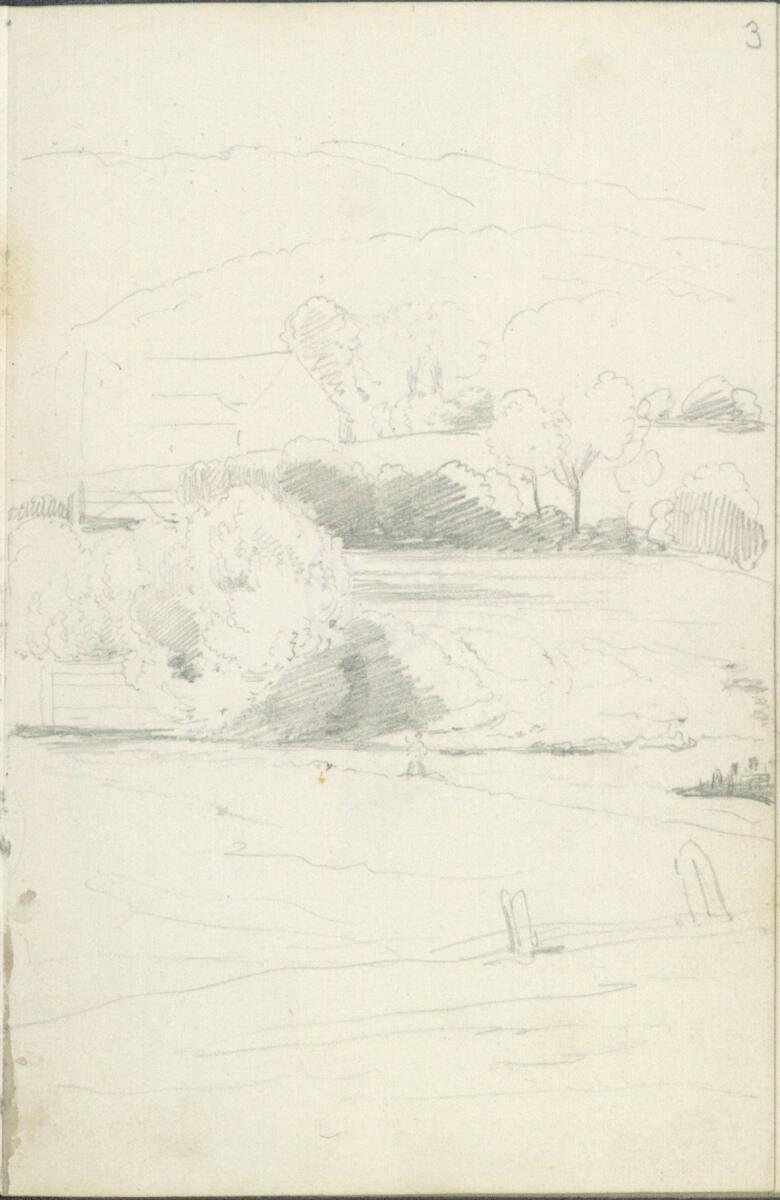Ferdinand Georg Waldmüller, Verschiedene Skizzen, Inv. Nr.: 25945/3