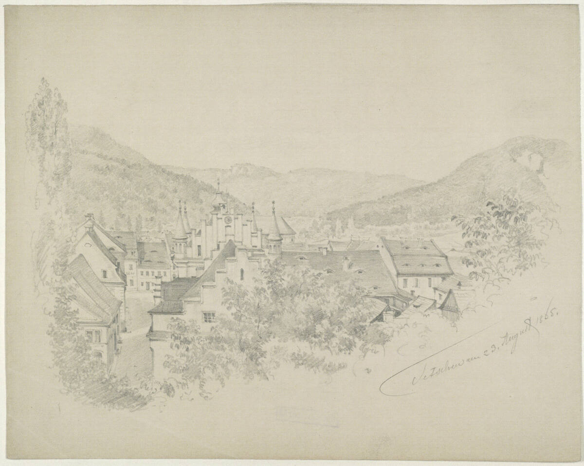Tetschen, am 23. August 1865, Franz Alt