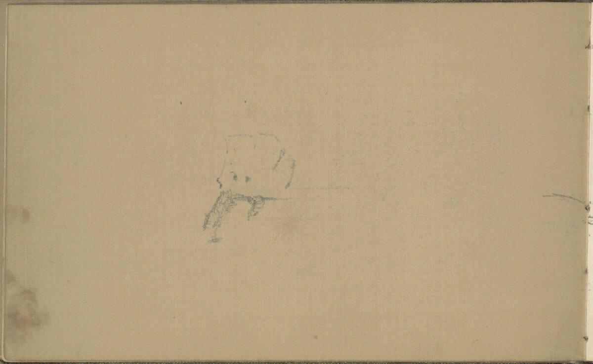 Tina Blau, Undeutliche Skizze, Inv. Nr.: 29548/10v